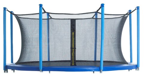 Wewnętrzna siatka ochronna na trampolinę 10 ft 8 słupków 305 cm Wewnętrzna siatka ochronna na trampolinę 10 ft 8 słupków 305 cm