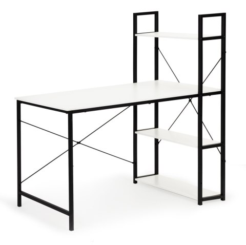 Biurko komputerowe biurowe stół + regał półki loft ModernHome Biurko komputerowe biurowe stół + regał półki loft ModernHome