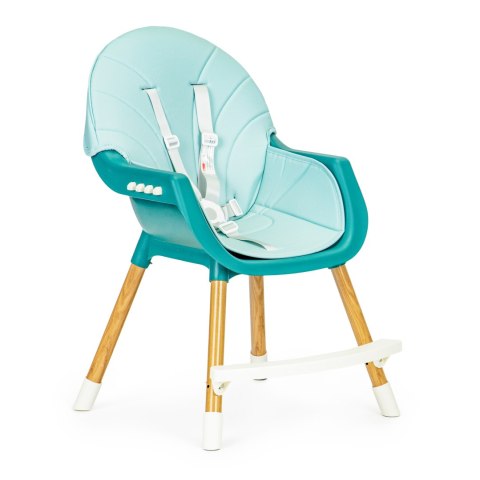 Krzesełko fotelik do karmienia 2w1 niebieskie ECOTOYS Krzesełko fotelik do karmienia 2w1 niebieskie ECOTOYS
