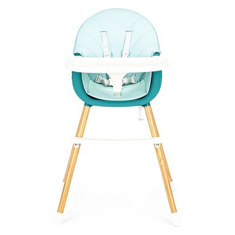 Krzesełko fotelik do karmienia 2w1 niebieskie ECOTOYS Krzesełko fotelik do karmienia 2w1 niebieskie ECOTOYS