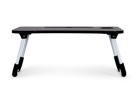 Podstawka pod laptopa stolik do łóżka 60x40 cm czarna ModernHome Podstawka pod laptopa stolik do łóżka 60x40 cm czarna ModernHome