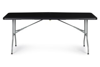 Stół składany cateringowy ogrodowy bankietowy 180 cm czarny MultiGarden