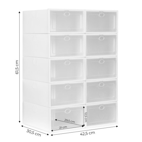 Szafka modułowa na buty organizer 10 modułów ModernHome Szafka modułowa na buty organizer 10 modułów ModernHome