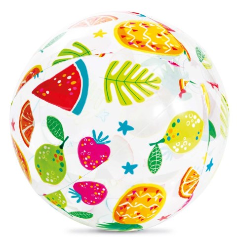 Dmuchana piłka plażowa 51cm różne wzory - 59040 INTEX Dmuchana piłka plażowa 51cm różne wzory - 59040 INTEX