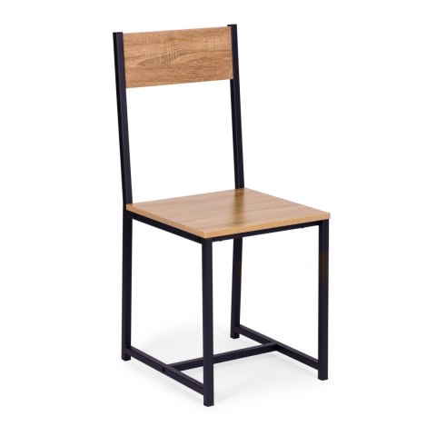 Zestaw komplet mebli stolik 2 krzesła metal MDF ModernHome Zestaw komplet mebli stolik 2 krzesła metal MDF ModernHome