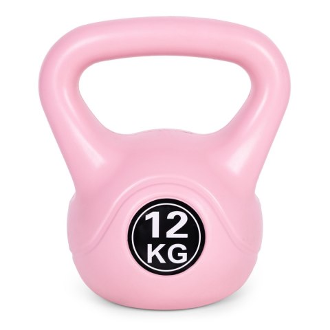 Kettlebell kettle 12 kg do ćwiczeń hantla kula odważnik obciążenie ciężar fitness różowy ModernHome Kettlebell kettle 12 kg do ćwiczeń hantla kula odważnik obciążenie ciężar fitness różowy ModernHome