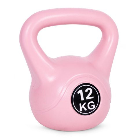 Kettlebell kettle 12 kg do ćwiczeń hantla kula odważnik obciążenie ciężar fitness różowy ModernHome Kettlebell kettle 12 kg do ćwiczeń hantla kula odważnik obciążenie ciężar fitness różowy ModernHome