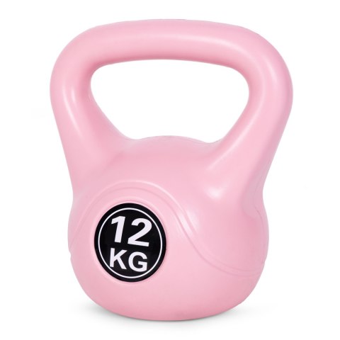 Kettlebell kettle 12 kg do ćwiczeń hantla kula odważnik obciążenie ciężar fitness różowy ModernHome Kettlebell kettle 12 kg do ćwiczeń hantla kula odważnik obciążenie ciężar fitness różowy ModernHome
