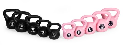 Kettlebell kettle 12 kg do ćwiczeń hantla kula odważnik obciążenie ciężar fitness różowy ModernHome Kettlebell kettle 12 kg do ćwiczeń hantla kula odważnik obciążenie ciężar fitness różowy ModernHome
