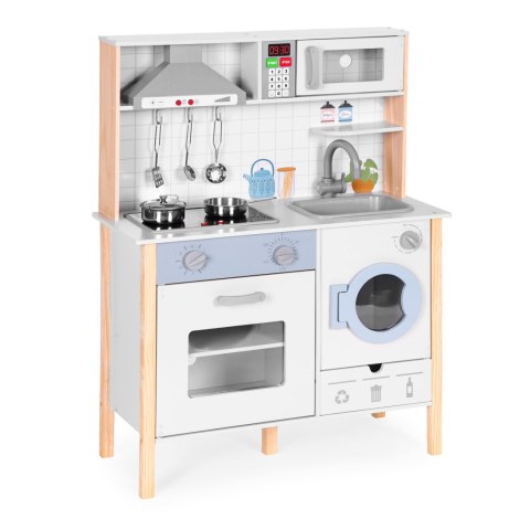 Kuchnia dla dzieci dźwięki LED piekarnik pralka akcesoria kuchenne ECOTOYS Kuchnia dla dzieci dźwięki LED piekarnik pralka akcesoria kuchenne ECOTOYS