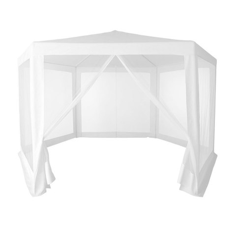 Namiot pawilon ogrodowy handlowy 2x2x2 m z moskitierą biały MultiGarden Namiot pawilon ogrodowy handlowy 2x2x2 m z moskitierą biały MultiGarden