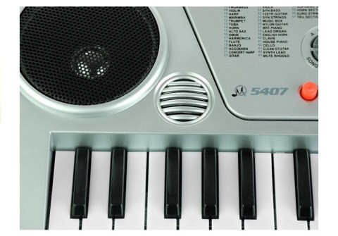 Keyboard MQ5407 Organy 54 Klawisze LCD Ładowarka Keyboard MQ5407 Organy 54 Klawisze LCD Ładowarka