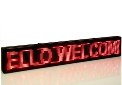Tablica led 135x20 2818 Tablica led 135x20 2818