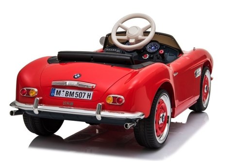 Auto na Akumulator BMW Retro Czerwone Lakierowane Auto na Akumulator BMW Retro Czerwone Lakierowane