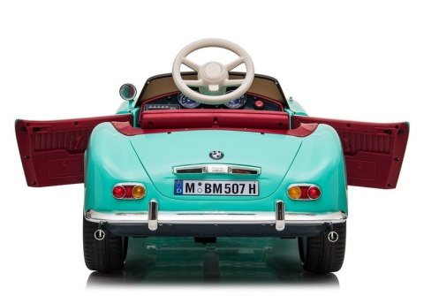 Auto na Akumulator BMW Retro Zielone Lakierowane Auto na Akumulator BMW Retro Zielone Lakierowane