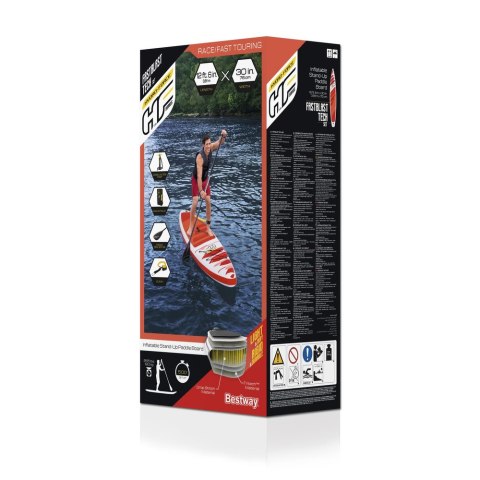 Deska Sup Fastblast Pompowana 381 x 76 x 15 cm Bestway 65343 Deska Sup Fastblast Pompowana 381 x 76 x 15 cm Bestway 65343