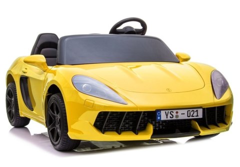 Auto na akumulator YSA021A Żółty Lakierowany Auto na akumulator YSA021A Żółty Lakierowany