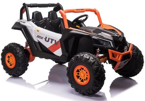 Auto na Akumulator Buggy UTV-MX Pomarańczowo-Biały Auto na Akumulator Buggy UTV-MX Pomarańczowo-Biały