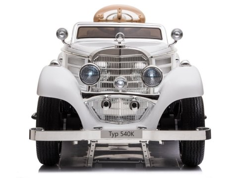 Auto na akumulator Mercedes 540K Biały Auto na akumulator Mercedes 540K Biały