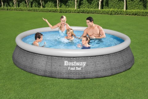 Basen ogrodowy rozporowy 396 x 84 cm Bestway 57376 Basen ogrodowy rozporowy 396 x 84 cm Bestway 57376