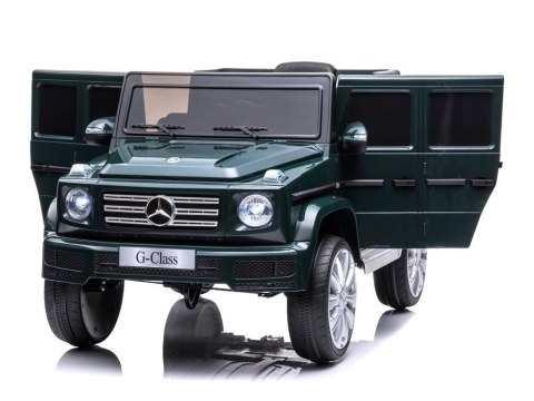 Samochód na akumulator Mercedes G500 Zielony Samochód na akumulator Mercedes G500 Zielony
