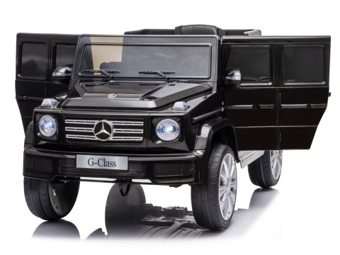 Samochód na akumulator Mercedes G500 czarny Samochód na akumulator Mercedes G500 czarny