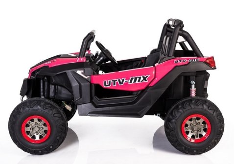 Auto Na Akumulator Jeep XMX603 Różowy MP4 Auto Na Akumulator Jeep XMX603 Różowy MP4