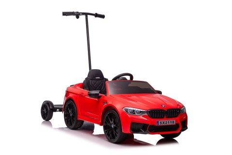 Auto Na Akumulator BMW M5 Z Platformą Dla Rodzica Czerwone Lakierowane Auto Na Akumulator BMW M5 Z Platformą Dla Rodzica Czerwone Lakierowane