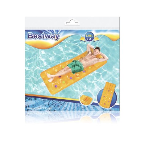Dmuchany Materac Do Pływania Żółty 188 x 71 cm Bestway 43014 Dmuchany Materac Do Pływania Żółty 188 x 71 cm Bestway 43014