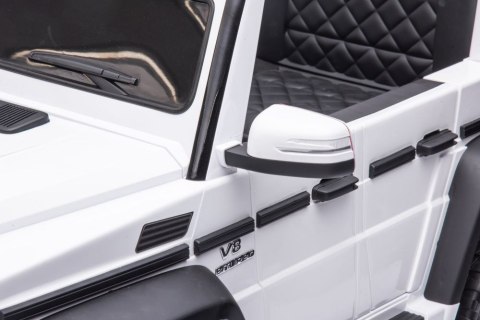 Auto Na Akumulator Mercedes Benz G63 6X6 Biały Auto Na Akumulator Mercedes Benz G63 6X6 Biały