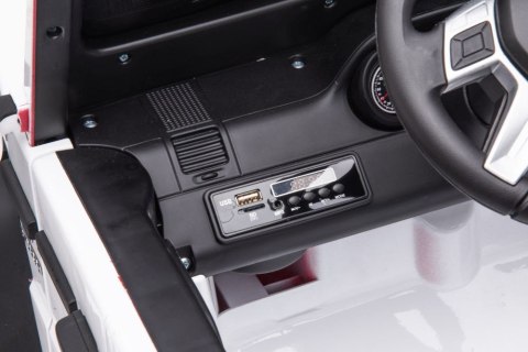Auto Na Akumulator Mercedes Benz G63 6X6 Biały Auto Na Akumulator Mercedes Benz G63 6X6 Biały