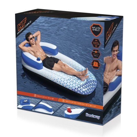 Dmuchany Materac, Fotel 191 x 107 cm Bestway 43533 Dmuchany Materac, Fotel 191 x 107 cm Bestway 43533