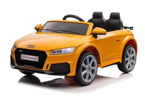 Pojazd Na Akumulator Audi TT RS Żółte Pojazd Na Akumulator Audi TT RS Żółte