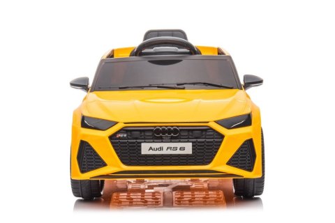 Pojazd na Akumulator Audi RS6 BRD-2118 Żółty Pojazd na Akumulator Audi RS6 BRD-2118 Żółty