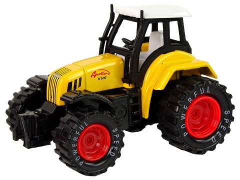 Traktor Ciągnik Resorak Metalowy z Napędem Traktor Ciągnik Resorak Metalowy z Napędem