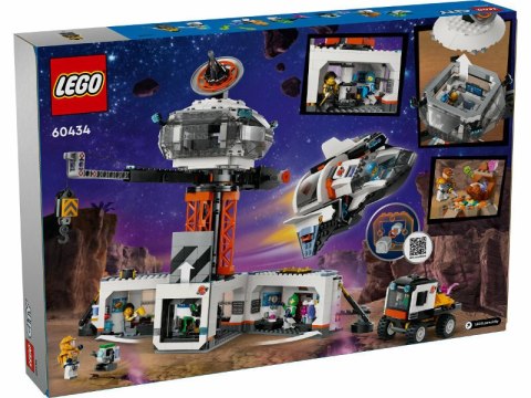 Klocki LEGO CITY Stacja Kosmiczna 1422 Elementy 60434 Klocki LEGO CITY Stacja Kosmiczna 1422 Elementy 60434
