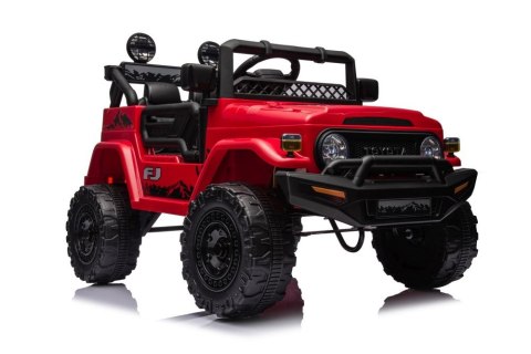 Auto Na Akumulator Toyota FJ Czerwone 4x4 Auto Na Akumulator Toyota FJ Czerwone 4x4