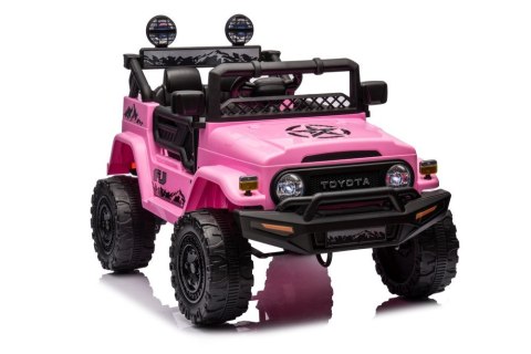 Auto Na Akumulator Toyota FJ Różowe 4x4 Auto Na Akumulator Toyota FJ Różowe 4x4