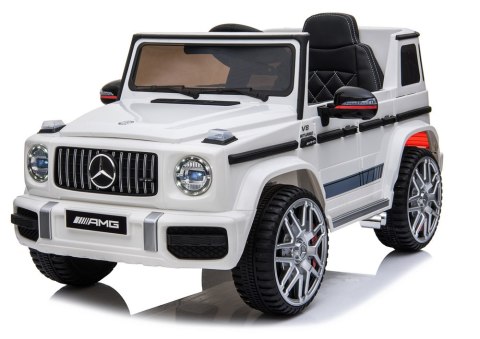 Auto na Akumulator Mercedes G63 Biały BBH-0003 Auto na Akumulator Mercedes G63 Biały BBH-0003