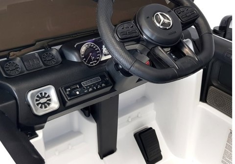 Auto na Akumulator Mercedes G63 Biały BBH-0003 Auto na Akumulator Mercedes G63 Biały BBH-0003
