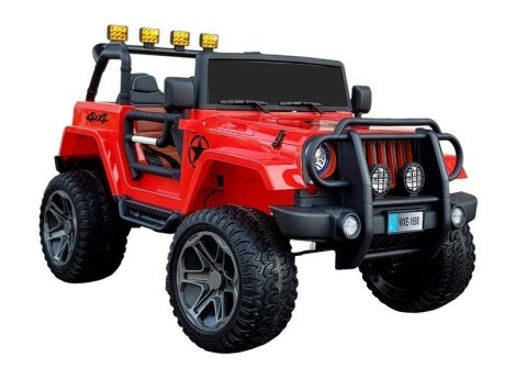 Auto na Akumulator WXE-1688 4x4 Czerwony STRONG Auto na Akumulator WXE-1688 4x4 Czerwony STRONG