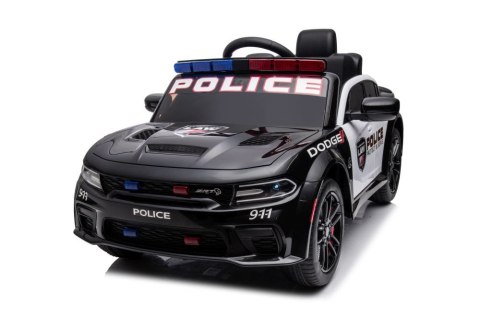 Auto Na Akumulator Dodge Charger Policyjny Czarny Auto Na Akumulator Dodge Charger Policyjny Czarny