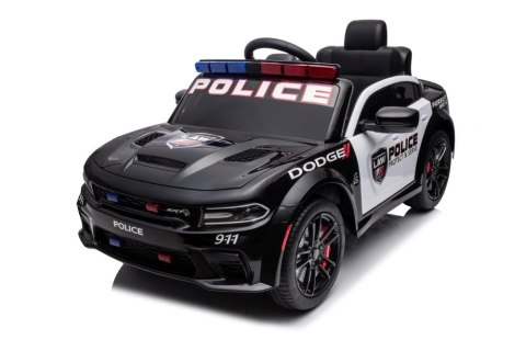 Auto Na Akumulator Dodge Charger Policyjny Czarny Auto Na Akumulator Dodge Charger Policyjny Czarny