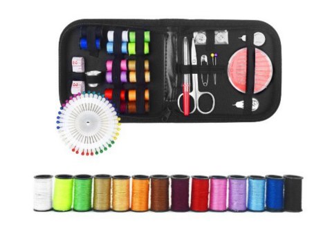 Mini Zestaw Krawiecki Do Szycia w Etui Przybornik 29el Mini Zestaw Krawiecki Do Szycia w Etui Przybornik 29el