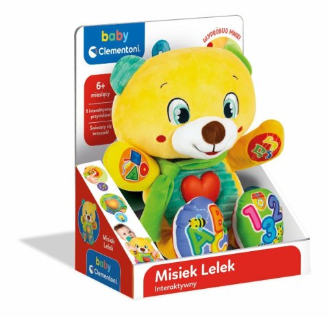Interaktywny Misiek Lelek Clementoni 50704 Interaktywny Misiek Lelek Clementoni 50704