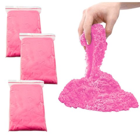 Zestaw Magiczny Piasek Różowy 3kg Foremki Narzędzia Dmuchana Plansza Zestaw Magiczny Piasek Różowy 3kg Foremki Narzędzia Dmuchana Plansza