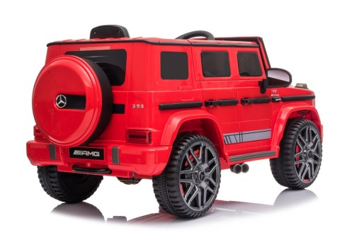 Auto na akumulator Mercedes G63 Czerwony BBH-0003 Auto na akumulator Mercedes G63 Czerwony BBH-0003