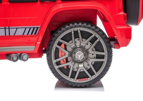 Auto na akumulator Mercedes G63 Czerwony BBH-0003 Auto na akumulator Mercedes G63 Czerwony BBH-0003