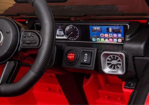 Auto na akumulator Mercedes G63 Czerwony BBH-0003 Auto na akumulator Mercedes G63 Czerwony BBH-0003
