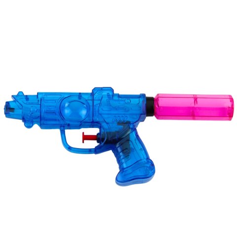Mały Przeźroczysty Pistolet Na Wodę Zasięg 8m Czerwony Niebieski Mix Mały Przeźroczysty Pistolet Na Wodę Zasięg 8m Czerwony Niebieski Mix